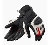 Revit Dirt 4 Gants de moto, noir/rouge, Taille S
