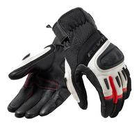 Revit Dirt 4, gants L Noir/Gris Clair/Rouge Noir/Gris Clair/Rouge