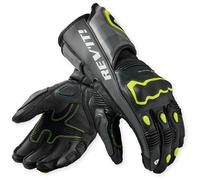 §Gants Moto REV'IT! Quantum 3 Gris-Jaune Fluo§