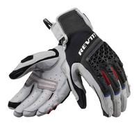 Revit Sand 4 Gants de moto de dames, noir-gris, taille L pour femmes
