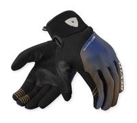 Revit Surge Blue Camo Gants de moto, noir/camouflage, Taille XL