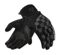 Revit Surge Chess Gants de moto, noir/gris, Taille 3XL