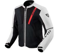 Revit GT-R 4 Air, veste en textile L Noir/Blanc Noir/Blanc