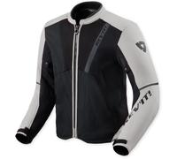 Revit GT-R 4 Air Veste textile moto, noir-argent, taille S pour homme