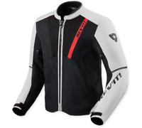Revit GT-R 4 Air Veste textile moto, Noir/Blanc, Taille M