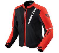 Revit GT-R 4 Air Veste textile moto, noir-rouge, taille 2XL pour homme
