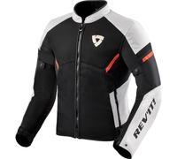 Revit GT-R Air 3, veste en textile S Noir/Blanc/Rouge Néon Noir/Blanc/Rouge Néon