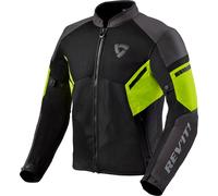 Revit GT-R Air 3, veste en textile XXL Noir/Jaune Néon Noir/Jaune Néon