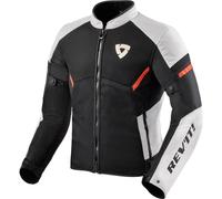 Revit GT-R Air 3 Veste textile de moto, blanc-rouge, taille XL pour homme