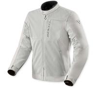 Revit Highcrest H2O Veste textile moto imperméable, argent, taille 4XL pour homme