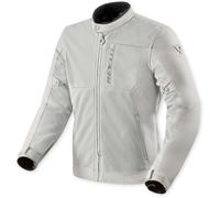 Revit Highcrest H2O Veste textile moto imperméable, Argent, Taille M