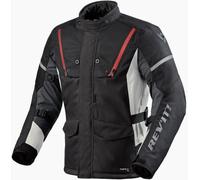 Revit Horizon 3 H2O Veste textile de moto, noir/rouge, Taille M