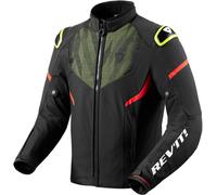 Revit Hyperspeed 2 H2O Veste textile de moto, noir-jaune, taille S pour homme