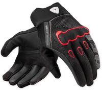 REV'IT! Gants moto Hyperspeed 3 – Noir/Rouge Néon – Taille XL Homme