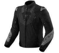 Revit Hyperspeed 3 H2O Veste textile moto imperméable, noir/gris, Taille L