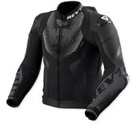 REV'IT! Veste moto Hyperspeed Pro Racing cuir/textile - Noir Taille 56 Homme