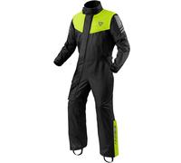 Revit Pacific 4 H2O Combinaison de pluie de moto 1 pièce, noir-jaune, taille L pour homme