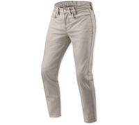 Revit Jamison Slim Jeans moto, beige, taille 30 32 pour homme