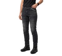 Revit Moto 2 Slim Jeans de moto pour femmes, noir, Taille 28/32