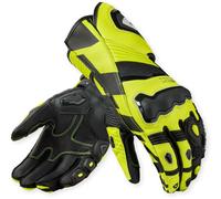 Revit Jerez 4 Gants de moto, noir/jaune néon, Taille S