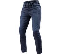 Revit Kai Skinny Jeans de moto, bleu, taille 32 34 pour homme