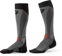 Revit Kalahari 2 Chaussettes de moto, noir-gris, taille 35 36 37 38 pour homme