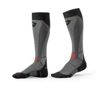 Revit Kalahari Lot de 2 paires de chaussettes de moto Noir/gris Taille 42-44