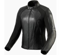 Revit Maci Veste en cuir de moto, noir, taille 44 pour homme