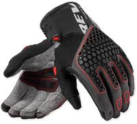 Revit Mangrove 2 Gants de moto, Gris/Rouge, Taille M