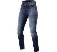 REV'IT! Jean moto Marley SK Femme Bleu foncé Taille 31