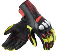 Revit Metis 2 Gants de moto, noir/blanc/jaune/rouge, Taille 3XL