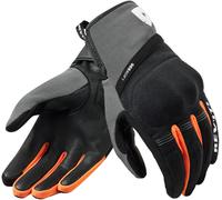 REV'IT! Gants moto Mosca 2 – Noir/Orange – Taille S