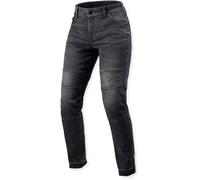 Jean Moto Femme REV'IT! Moto 2 SF Noir Foncé/PierreW30 x L32 Noir Foncé,Pierre