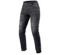 Revit Moto 2 Slim Jeans de moto pour femmes, noir, Taille 32/32