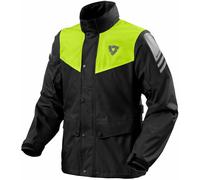 Revit Nitric 4 H2O Veste de pluie de moto, noir-jaune, taille M