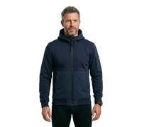 Revit Oakwood Sweat à capuche moto, bleu foncé, Taille 2XL
