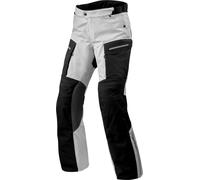 Revit Offtrack 2 H2O, pantalon en textile imperméable Long XL Noir/Argent Noir/Argent