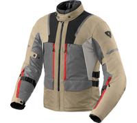 Revit Offtrack 2 H2O Veste textile de moto, gris/beige, Taille 4XL