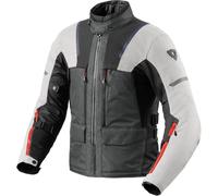 Revit Offtrack 2 H2O Veste textile de moto, noir-gris-argent, taille 4XL pour homme