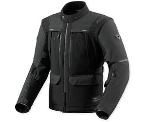 Revit Offtrack 3 H2O Veste textile moto imperméable, noir, Taille 3XL