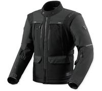 Revit Offtrack 3 H2O Veste textile moto imperméable, noir, taille S pour homme