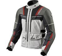 Revit Offtrack Veste Textile moto, Gris/Rouge, Taille S