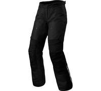 Revit Outback 4 H2O, pantalon en textile imperméable Court S Noir Noir