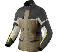 Revit Outback 4 H2O Veste textile de moto pour dames, Vert/Gris, Taille 34