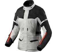 Revit Outback 4 H2O, veste textile imperméable pour femmes 36 Gris Clair/Noir Gris Clair/Noir