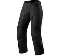 Revit Outback 5 H2O, pantalon textile imperméable pour femmes Court 40 Noir Noir