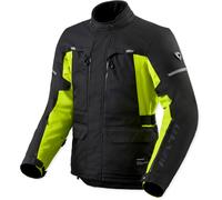 Revit Outback 5 H2O, veste textile imperméable XXL Noir/Jaune Néon Noir/Jaune Néon