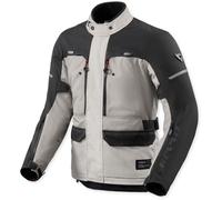 REV'IT! Veste textile imperméable Outback 5 H2O Homme S Gris clair/Noir
