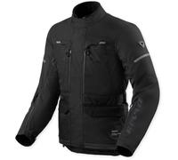 Revit Outback 5 H2O Veste textile moto imperméable, noir, Taille 3XL