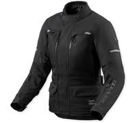 Revit Outback 5 H2O Veste textile moto pour femmes imperméable, noir, Taille 34
